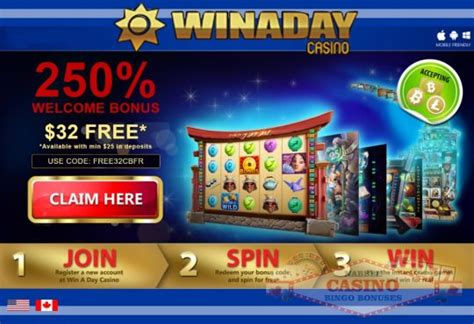 Latest Winaday Casino Bonus Codes .